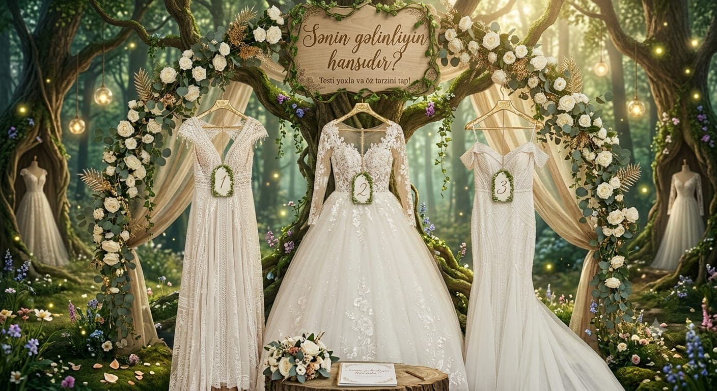 Sənin Gəlinliyin Hansıdır? 👰