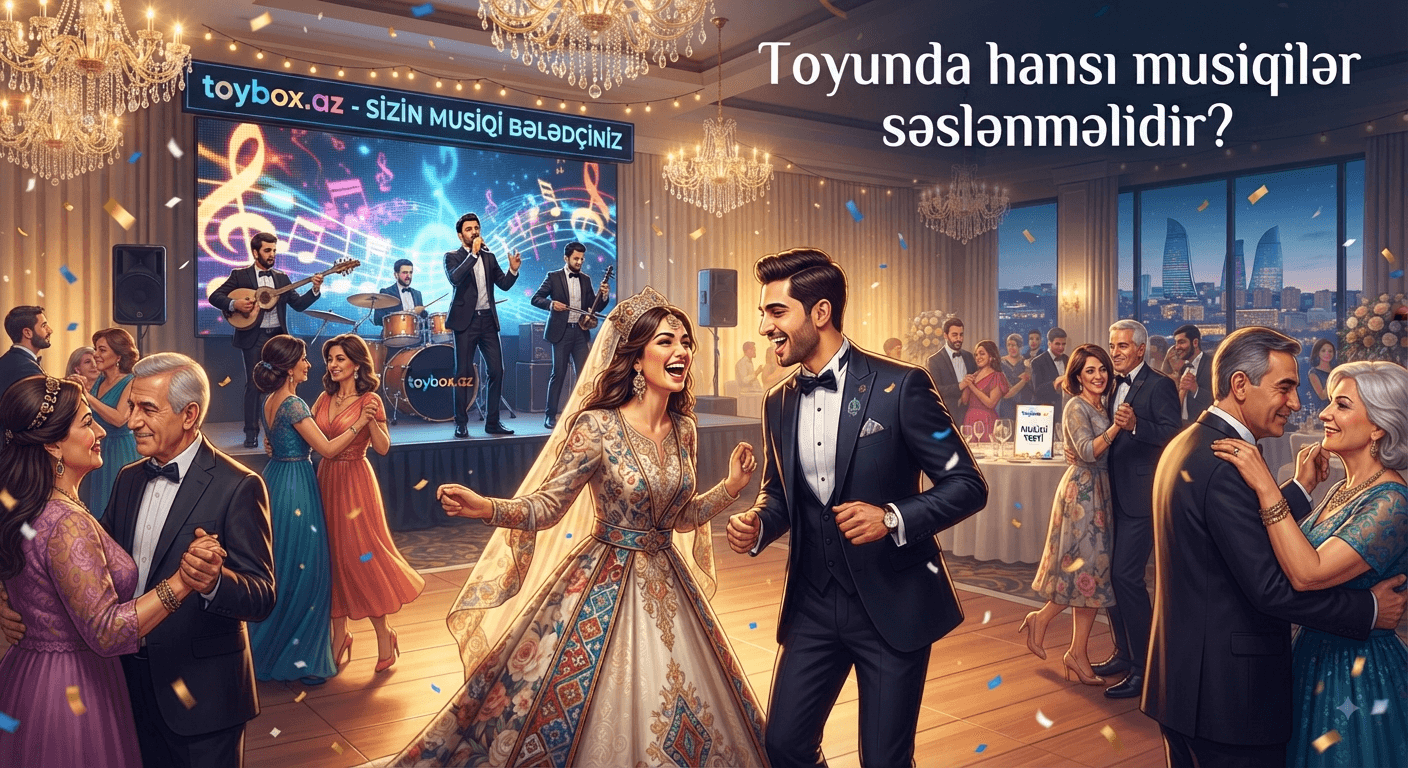 Toyunda hansı musiqilər səslənməlidir? 🎶