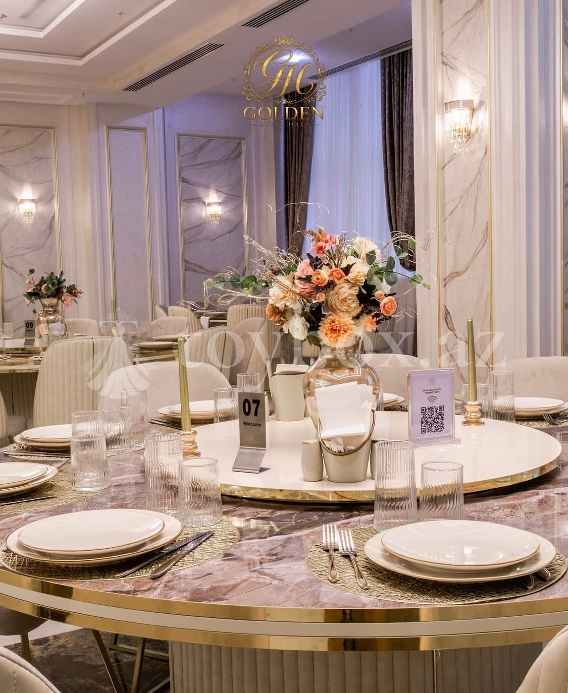 Golden Event Hall
