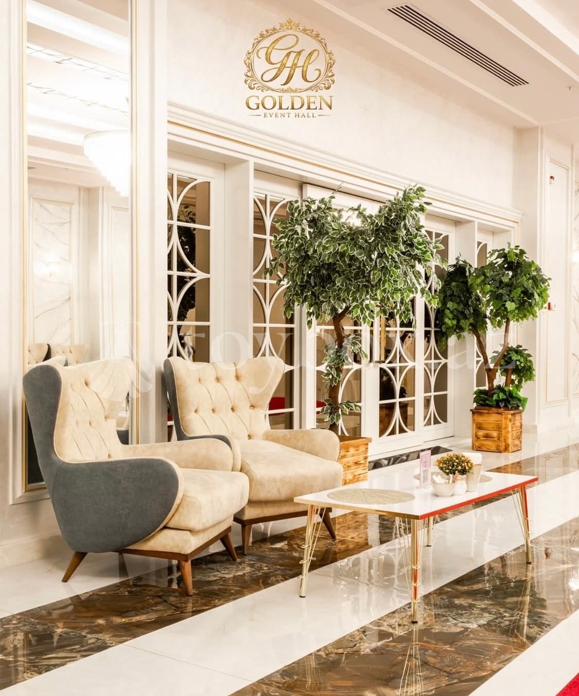 Golden Event Hall