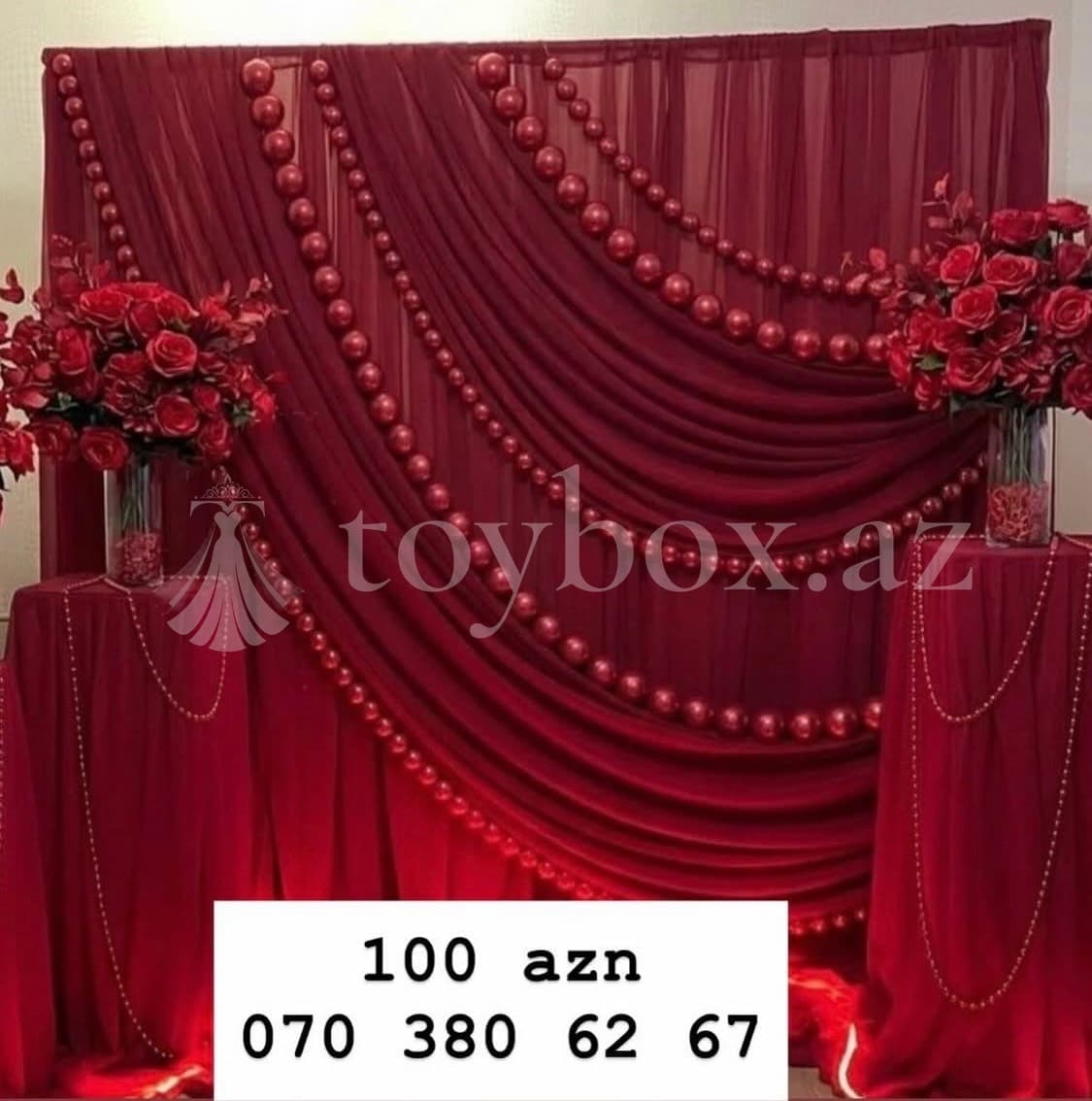 Sumqayıt Dekor Ad Günü Toy Nişan