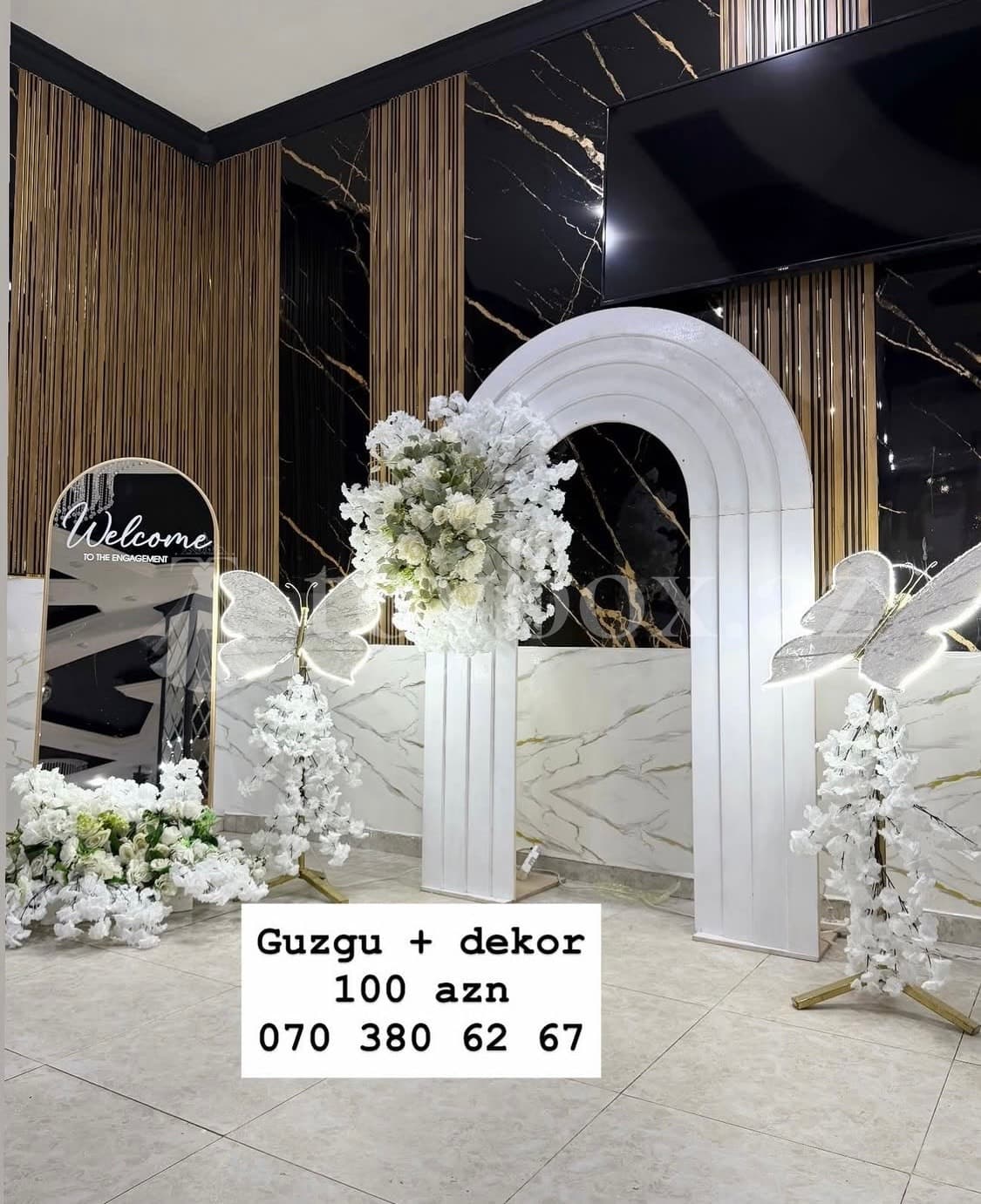 Sumqayıt Dekor Ad Günü Toy Nişan