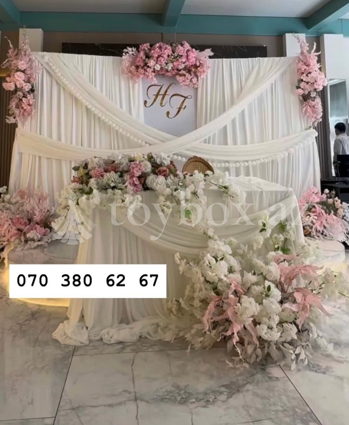 Sumqayıt Dekor Ad Günü Toy Nişan
