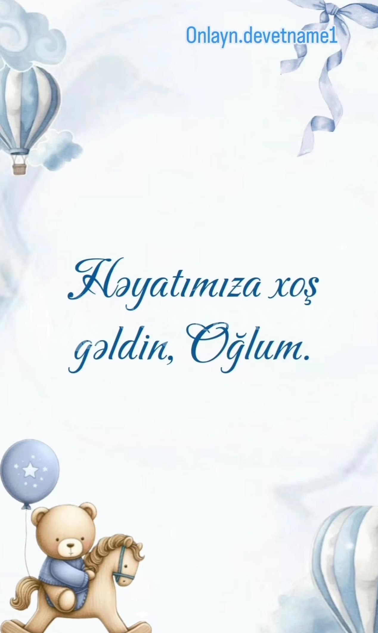 Onlayn Dəvətnamə 1