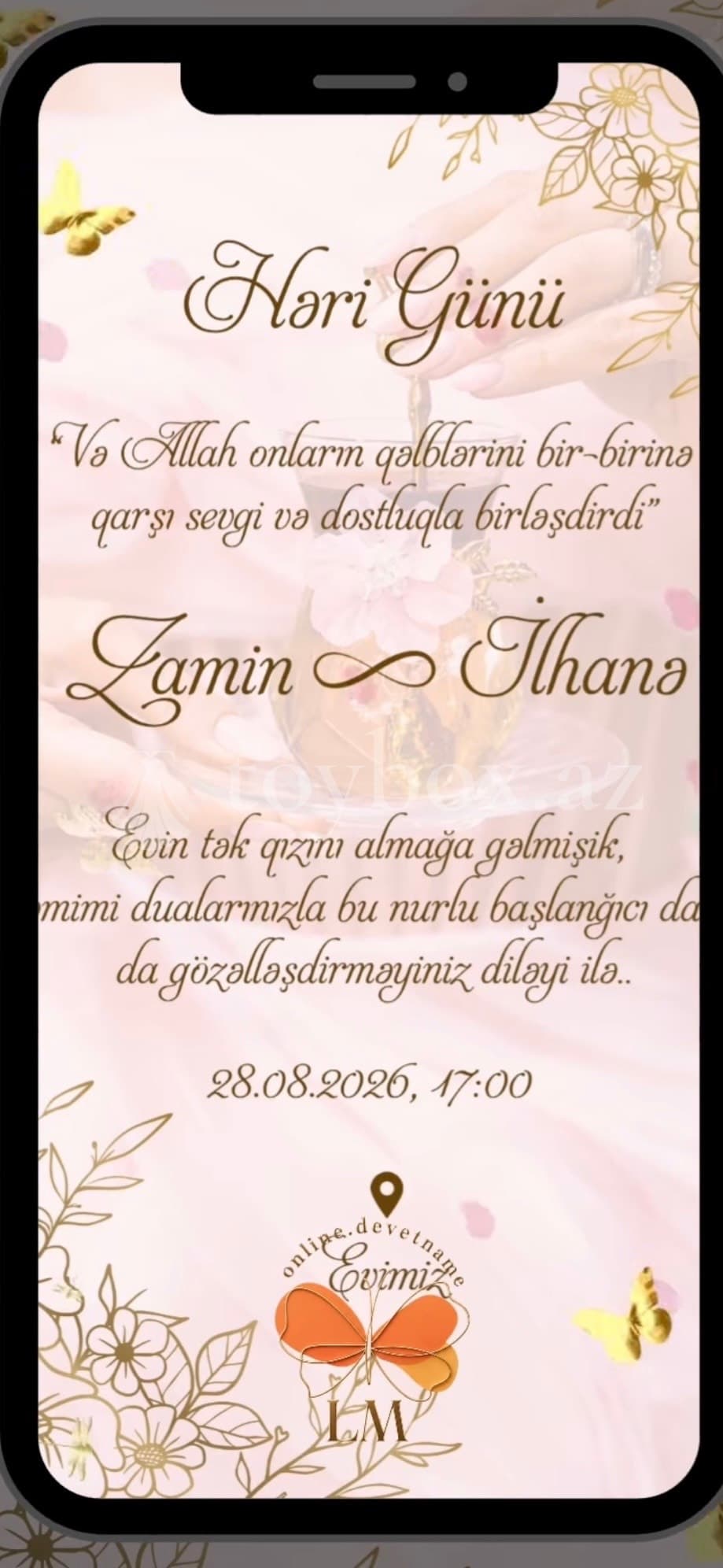 Online Dəvətnamə LM